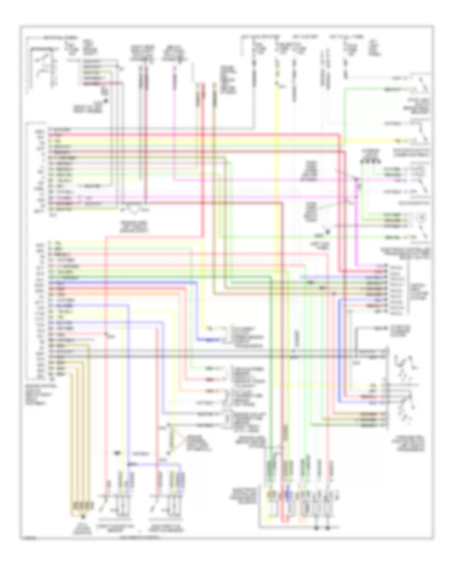 3 0L Turbo A T Wiring Diagram for Toyota Supra 1997