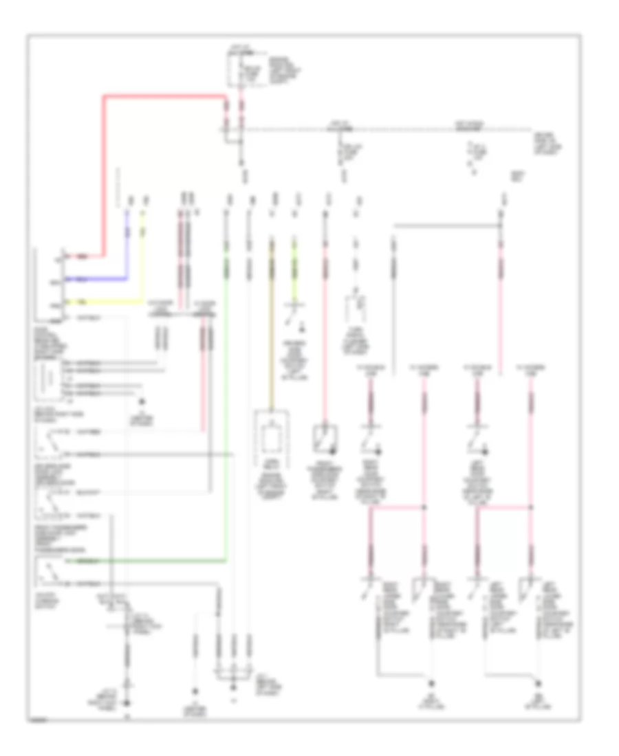 Forced Entry Wiring Diagram for Toyota Tacoma 2010