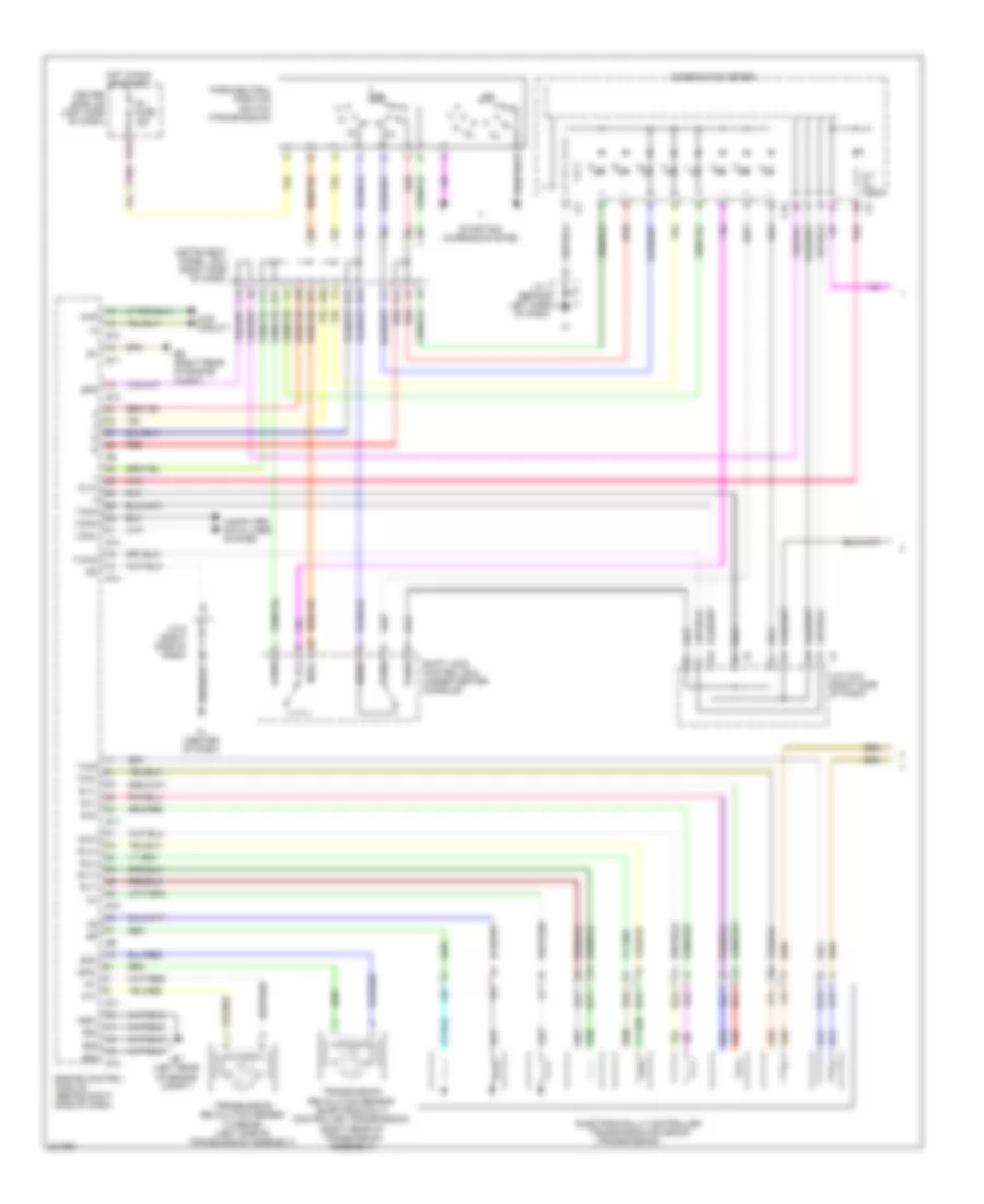 4 0L A T Wiring Diagram 1 of 2 for Toyota Tacoma 2010