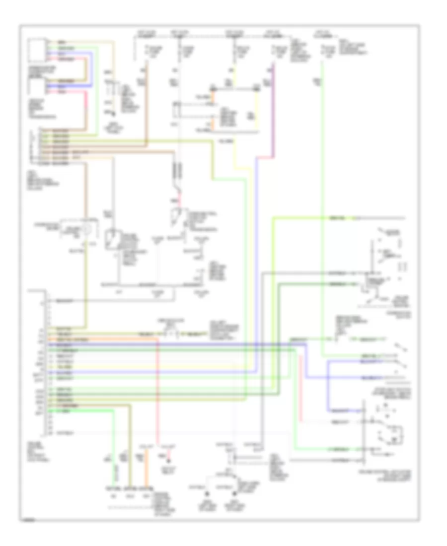 2.7L, Cruise Control Wiring Diagram for Toyota Tacoma 2000