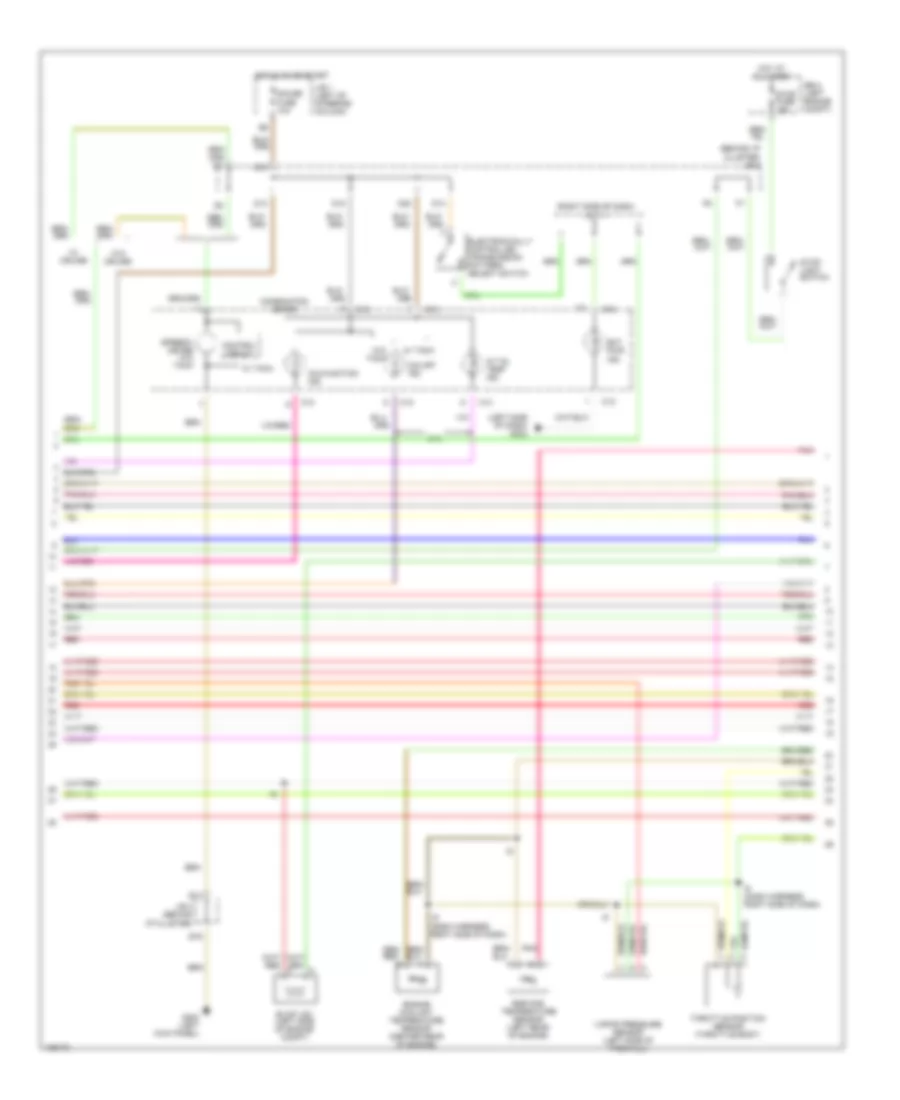 2 7L Engine Performance Wiring Diagrams Except California 2 of 3 for Toyota Tacoma 2000