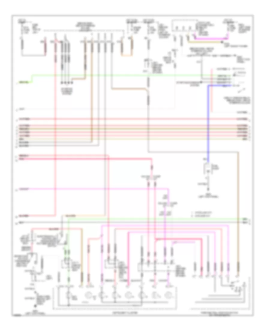 3.4L, Engine Performance Wiring Diagrams, California (2 of 4) for Toyota Tacoma 2000
