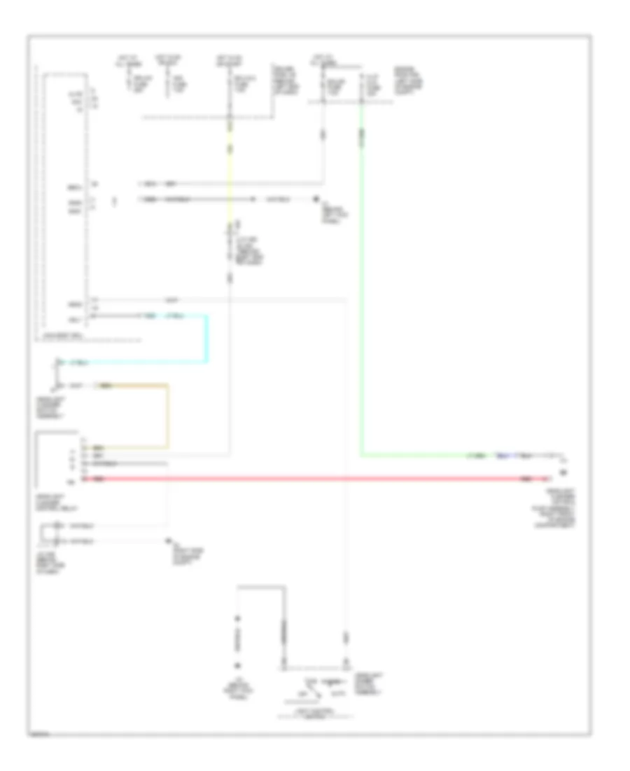 схема шайбы фары для Toyota Sequoia SR5 2008