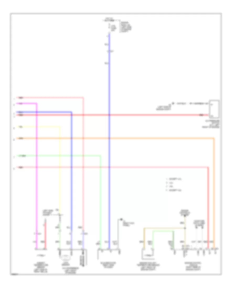 Manual A C Wiring Diagram 2 of 2 for Toyota Tundra 2012