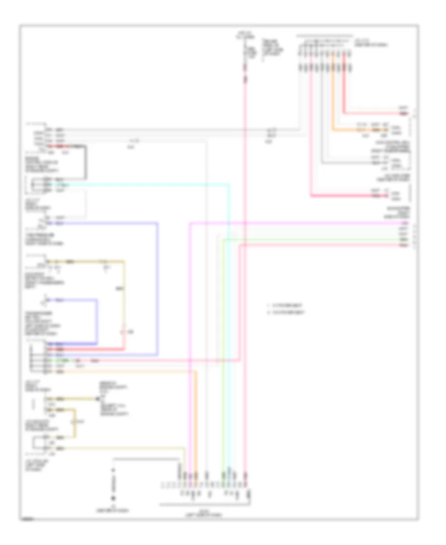 Computer Data Lines Wiring Diagram 1 of 2 for Toyota Tundra 2012