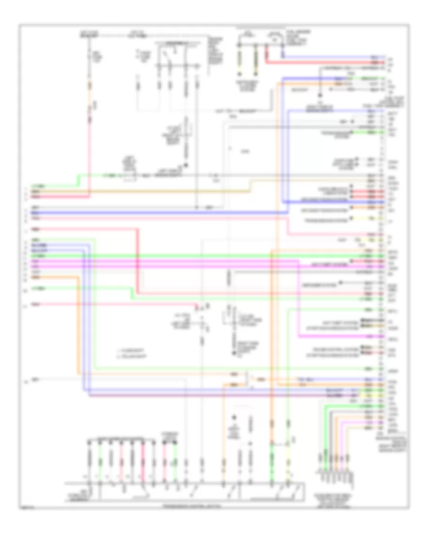 4.6L, Engine Performance Wiring Diagram (8 of 8) for Toyota Tundra 2012