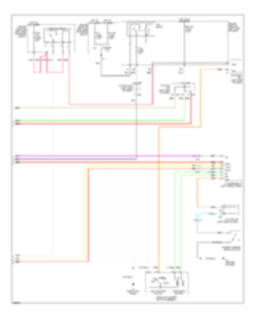 Trailer Tow Wiring Diagram 2 of 2 for Toyota Tundra 2012