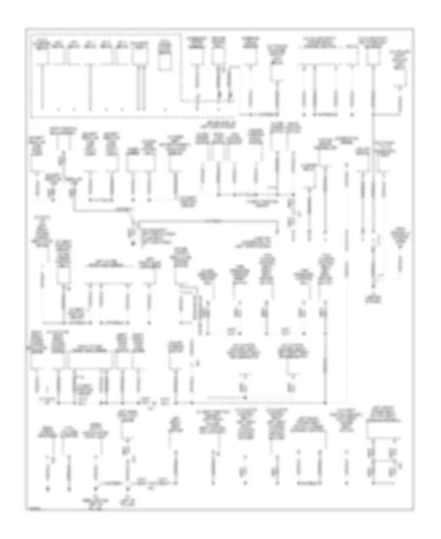 Ground Distribution Wiring Diagram 2 of 4 for Toyota Tundra 2012