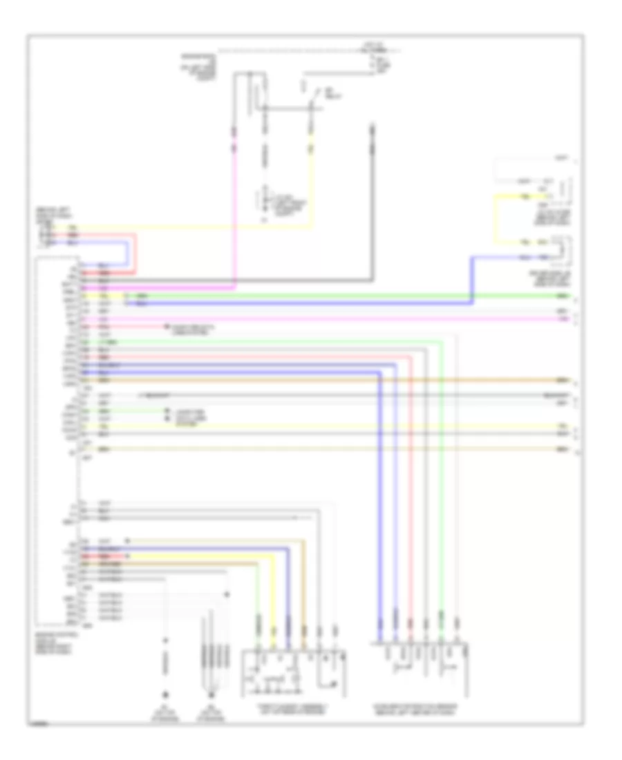 Dynamic Laser Cruise Control Wiring Diagram (1 of 2) for Toyota Avalon XL 2006