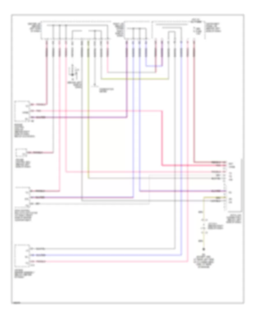 Computer Data Lines Wiring Diagram for Toyota Matrix XR 2004