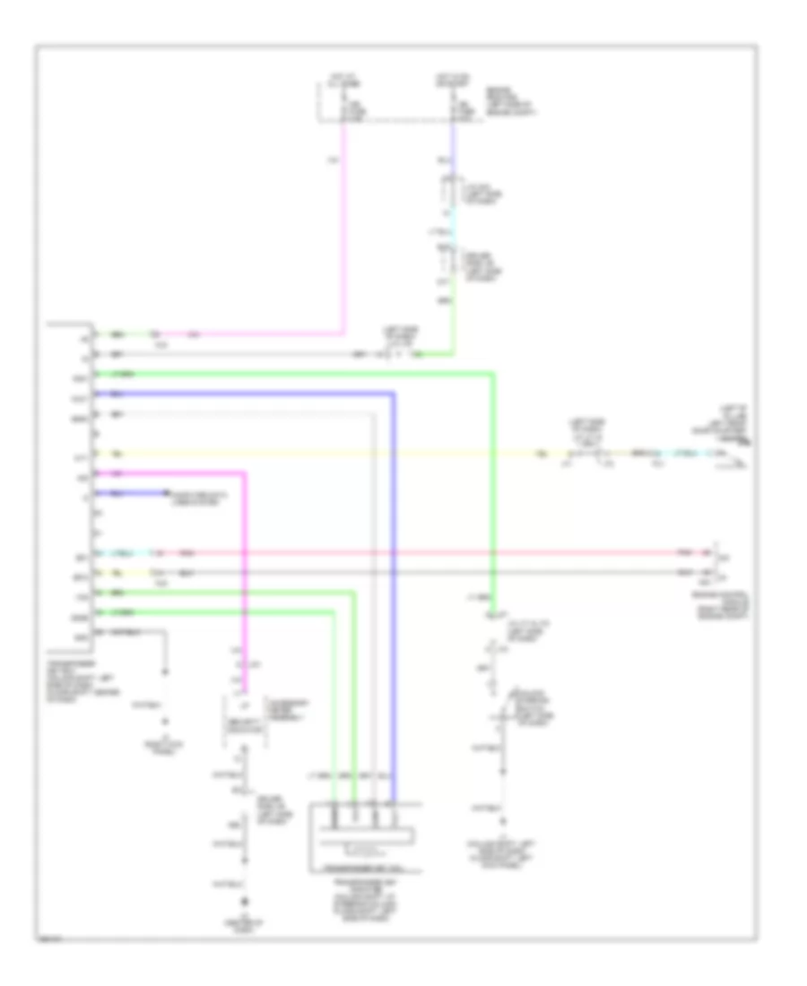 Immobilizer Wiring Diagram for Toyota Tundra Limited 2012