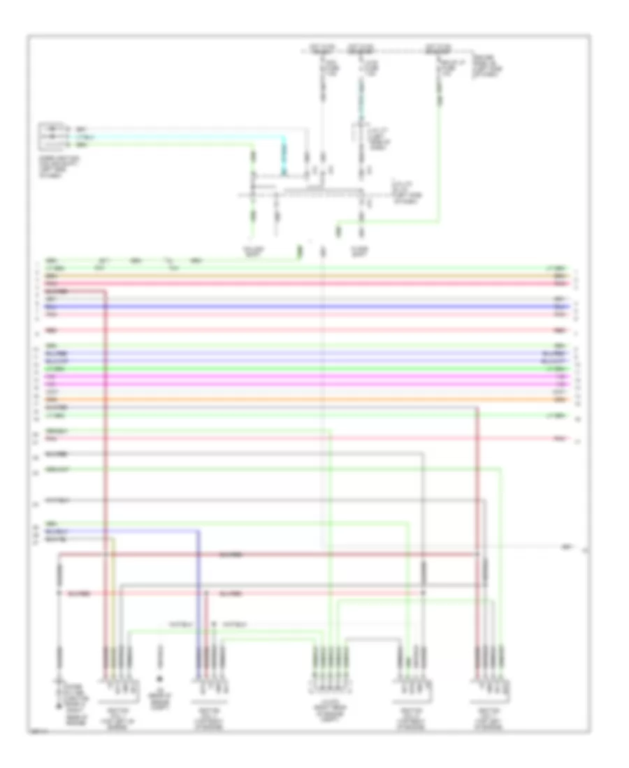 4.6L, Engine Performance Wiring Diagram (7 of 8) for Toyota Tundra Limited 2012