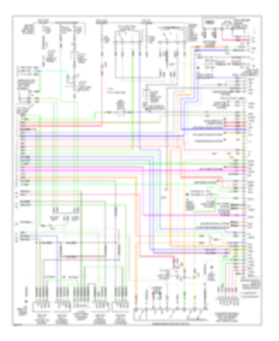 5.7L, Engine Performance Wiring Diagram (7 of 7) for Toyota Tundra Limited 2012