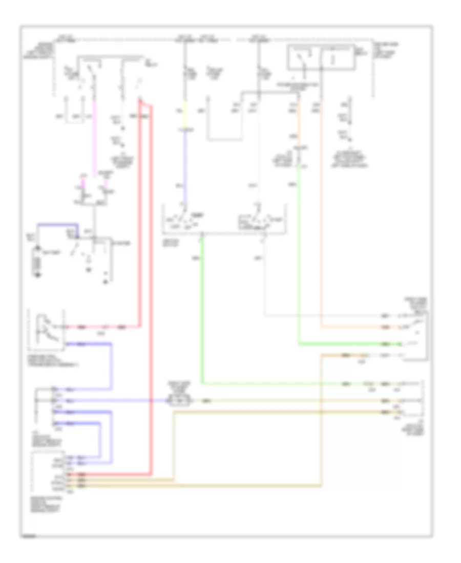 Starting Wiring Diagram for Toyota Tundra Limited 2012