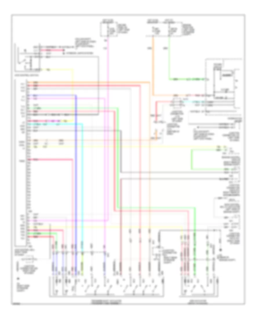 4.6L, 4WD Wiring Diagram for Toyota Tundra Limited 2012