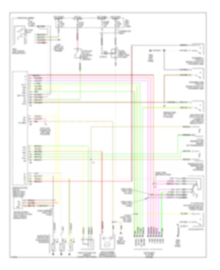 3 4L A T Wiring Diagram for Toyota T100 1997