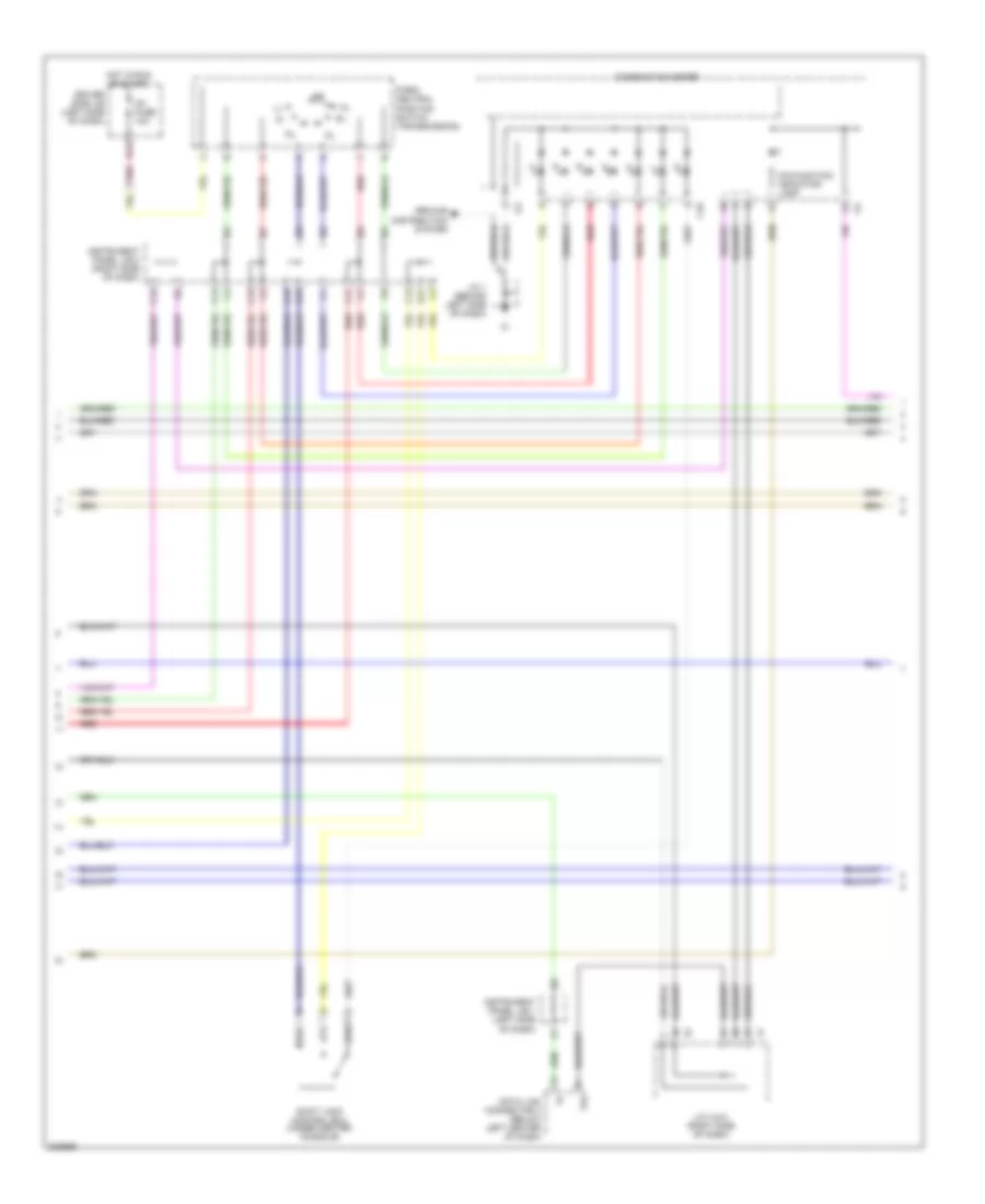 2.7L, Engine Performance Wiring Diagram (2 of 5) for Toyota Tacoma PreRunner 2010
