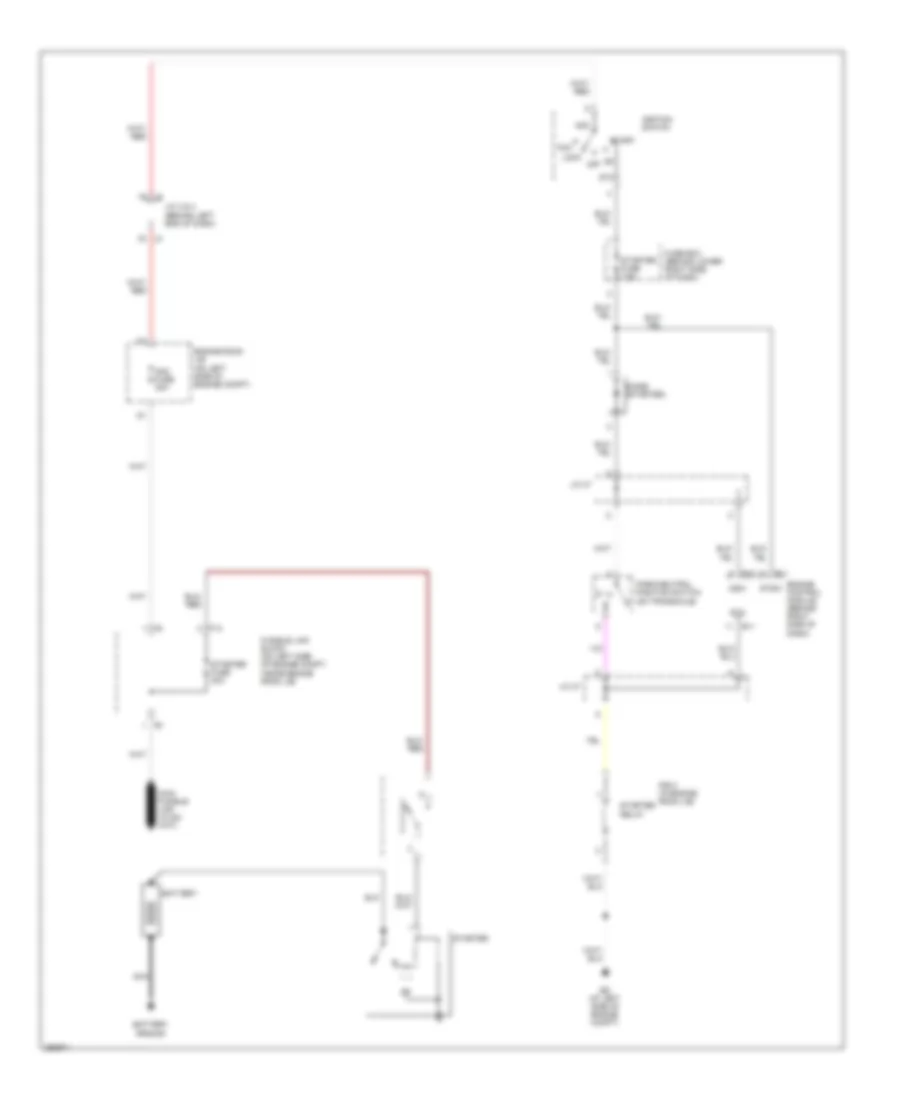 Starting Wiring Diagram for Toyota Sienna CE 2008