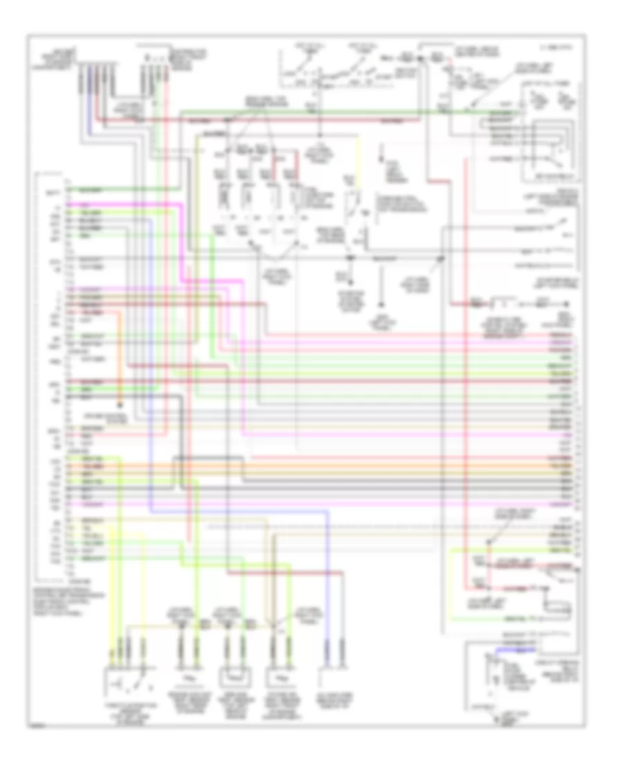 2 7L Engine Performance Wiring Diagrams A T 1 of 3 for Toyota T100 DX 1997