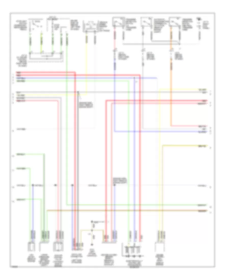 3.4L, Engine Performance Wiring Diagrams, California (2 of 3) for Toyota Tundra 2000