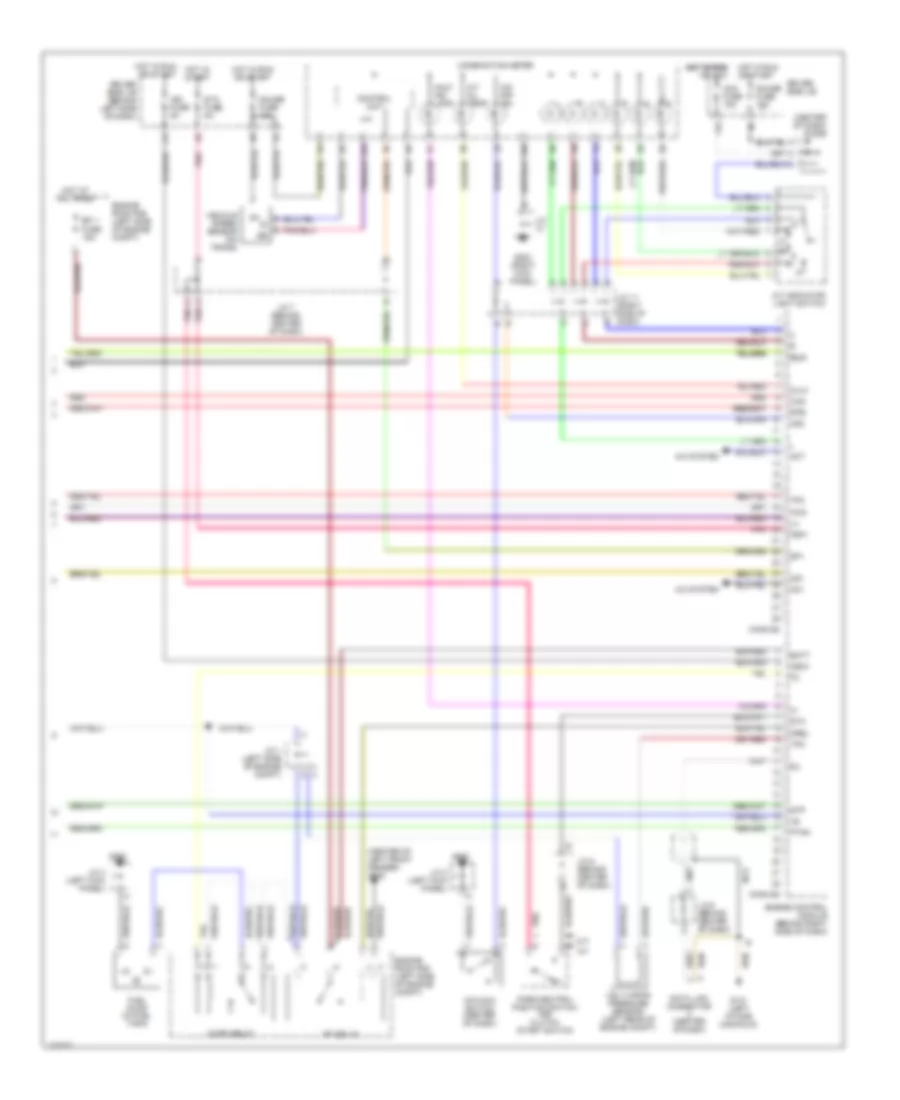 3.4L, Engine Performance Wiring Diagrams, California (3 of 3) for Toyota Tundra 2000