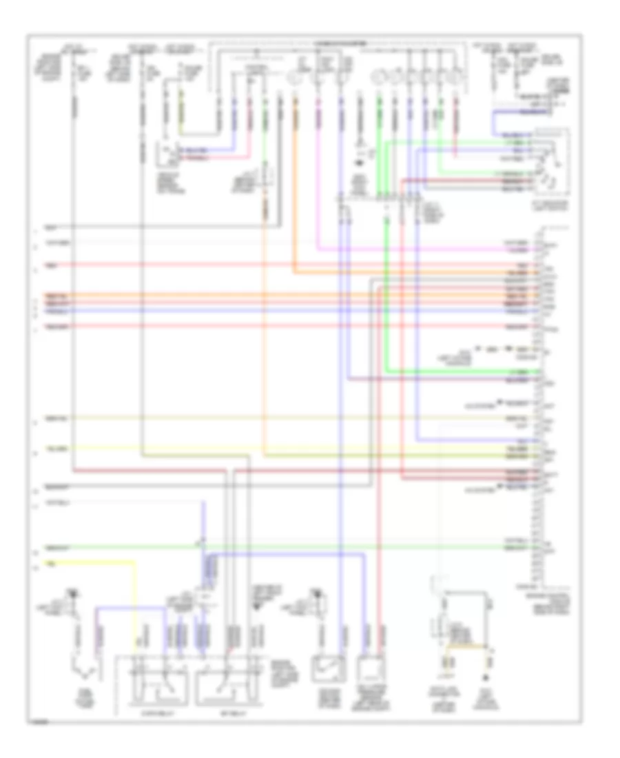 3.4L, Engine Performance Wiring Diagrams, Except California (3 of 3) for Toyota Tundra 2000