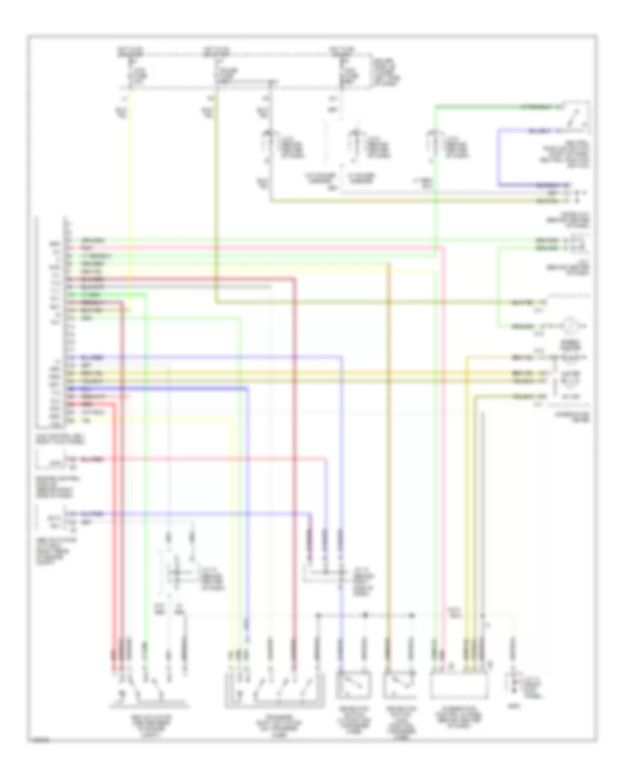 4.7L, 4WD Wiring Diagram for Toyota Tundra 2000