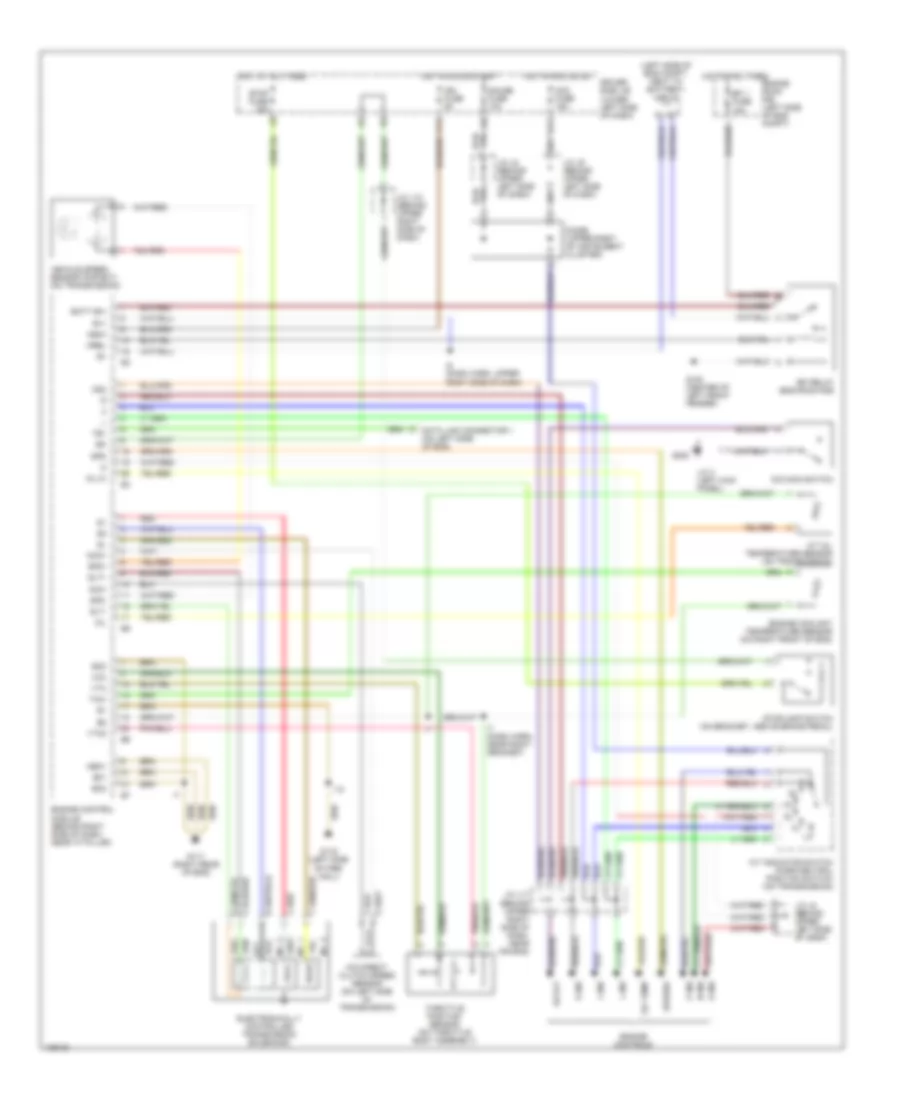 4.7L, AT Wiring Diagram for Toyota Tundra 2000