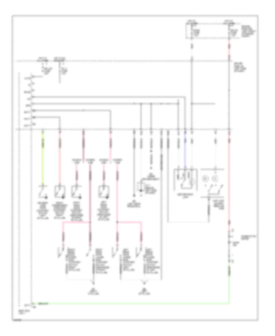 Courtesy Lamps Wiring Diagram for Toyota Tacoma X Runner 2010