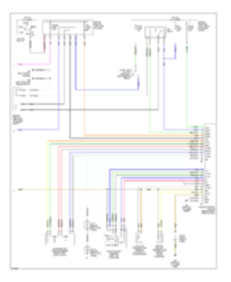 2.7L, AT Wiring Diagram (2 of 2) for Toyota Tacoma X-Runner 2010