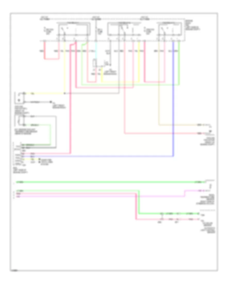 2 7L Automatic A C Wiring Diagram 2 of 2 for Toyota Venza LE 2012
