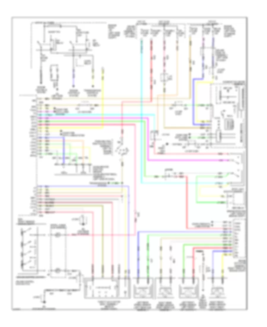 3 5L Cruise Control Wiring Diagram for Toyota Venza LE 2012