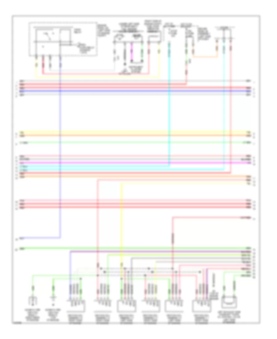 3 5L Engine Performance Wiring Diagram 2 of 6 for Toyota Venza LE 2012
