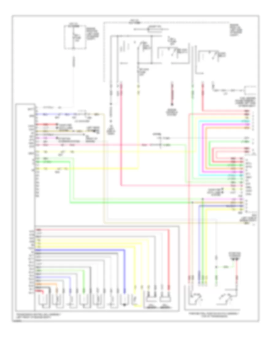 2 7L A T Wiring Diagram 1 of 2 for Toyota Venza LE 2012