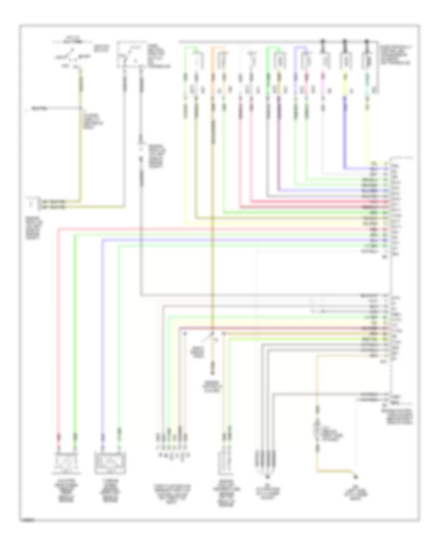 2.4L, AT Wiring Diagram (2 of 2) for Toyota Camry 2006