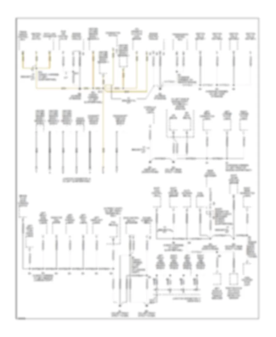 Ground Distribution Wiring Diagram 1 of 2 for Toyota MR2 2004