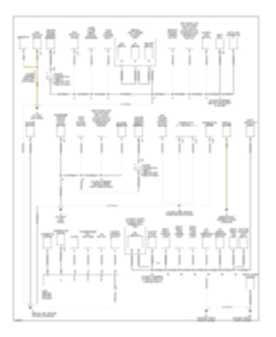 Ground Distribution Wiring Diagram 2 of 2 for Toyota MR2 2004