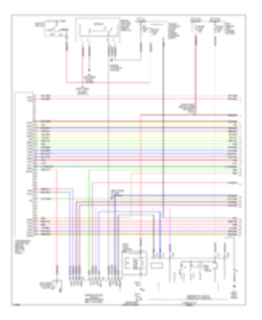 Transmission Wiring Diagram 1 of 3 for Toyota MR2 2004