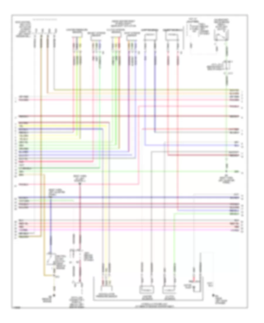 Transmission Wiring Diagram 2 of 3 for Toyota MR2 2004