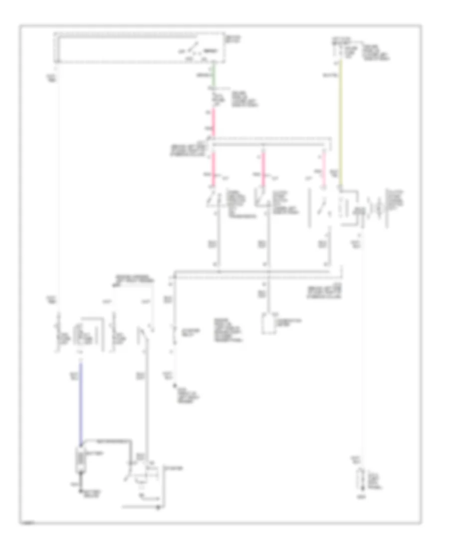 Starting Wiring Diagram for Toyota Tundra Limited 2000
