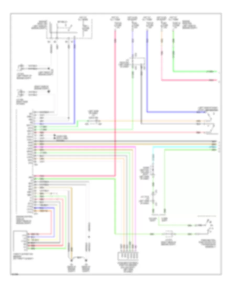 4 0L Cruise Control Wiring Diagram 1 of 2 for Toyota Tundra 2010