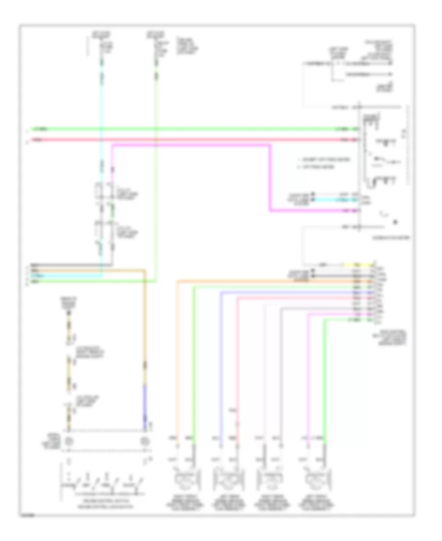 4.6L, Cruise Control Wiring Diagram (2 of 2) for Toyota Tundra 2010