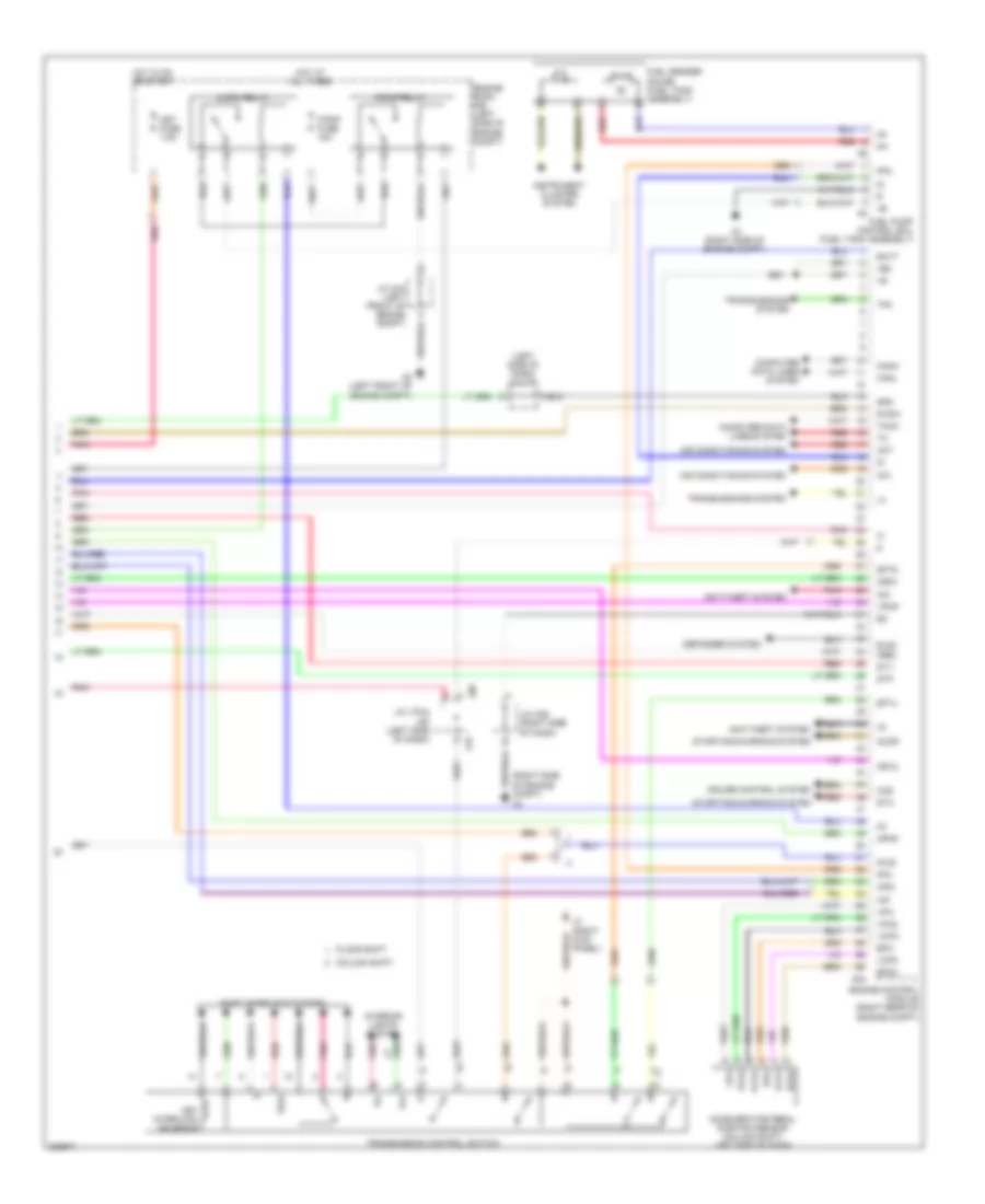 4.6L, Engine Performance Wiring Diagram (8 of 8) for Toyota Tundra 2010