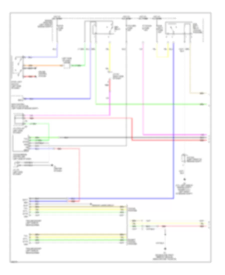 Trailer Tow Wiring Diagram 1 of 2 for Toyota Tundra 2010