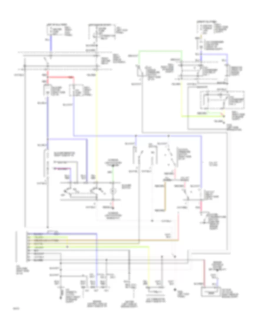 AC Wiring Diagram for Toyota 4Runner SR5 1994