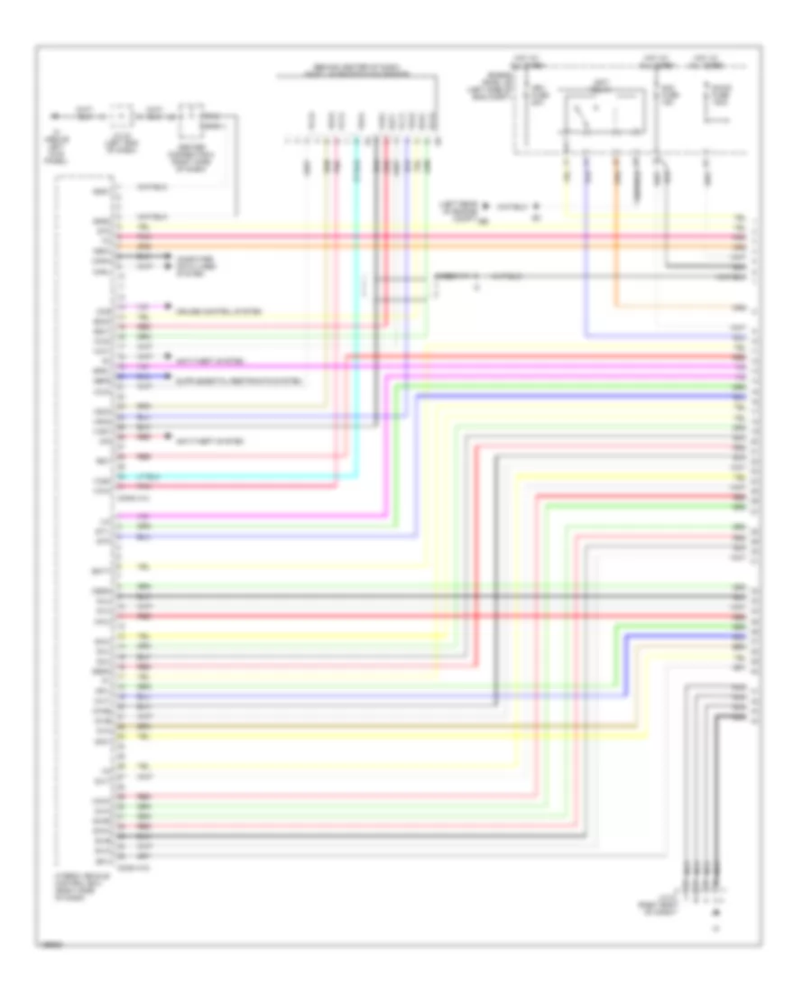 Hybrid System Wiring Diagram 1 of 7 for Toyota Prius 2004