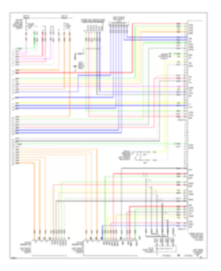 Hybrid System Wiring Diagram 7 of 7 for Toyota Prius 2004