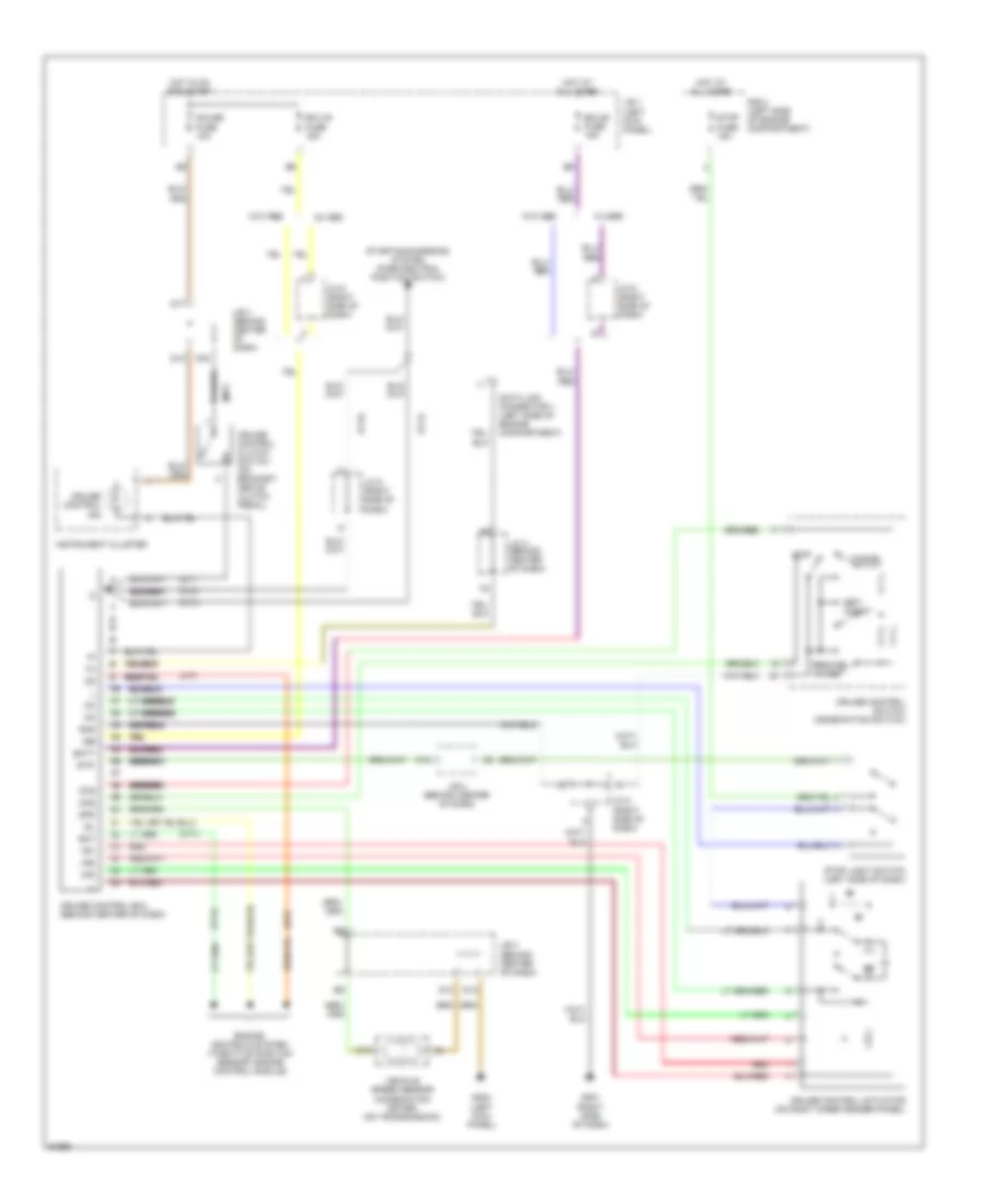 2.7L, Cruise Control Wiring Diagram for Toyota Tacoma 1997