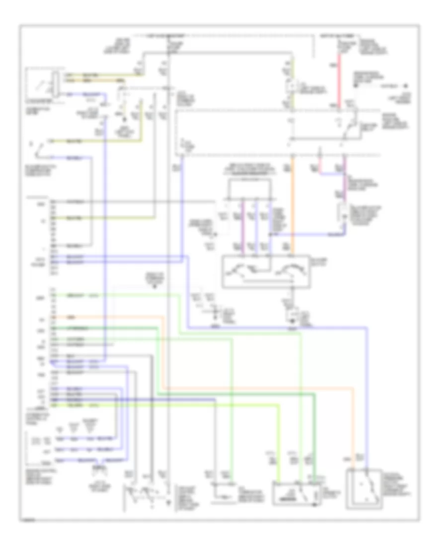 Manual AC Wiring Diagram for Toyota Tundra SR5 2000