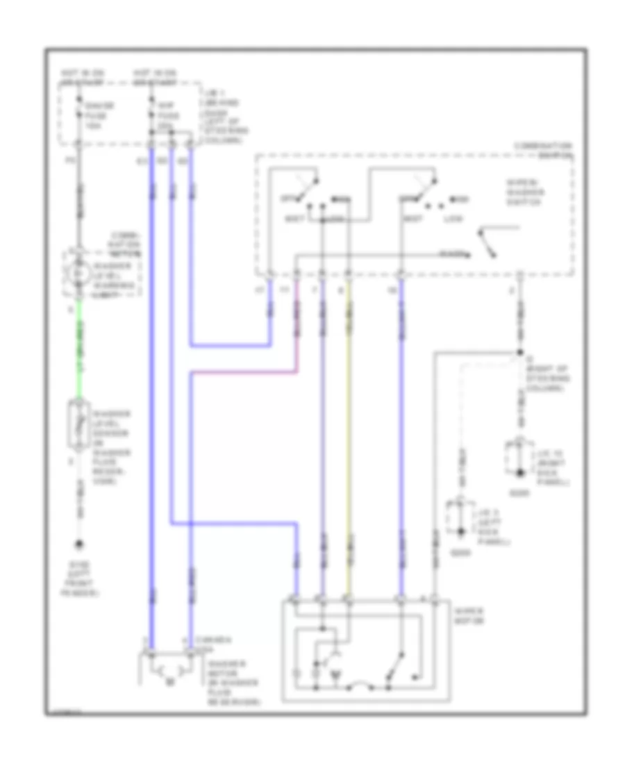 дворник/Шайба, без Неустойчивый для Toyota Tundra SR5 2000